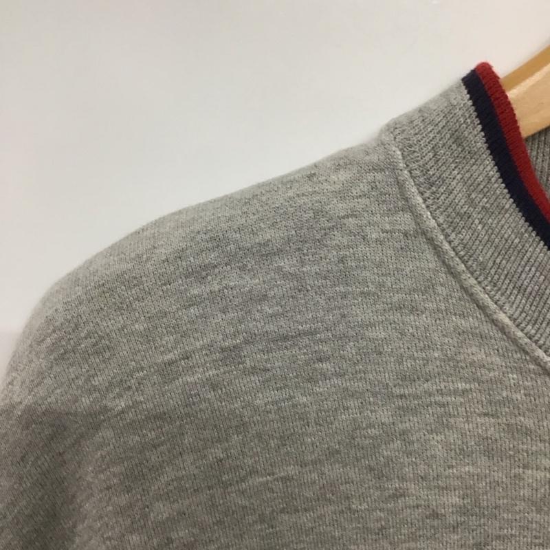 スターター STARTER トレーナー 長袖 長袖トレーナー スウェット Vネック プルオーバー M 無地 灰 / グレー /  メンズ USED 古着 中古 10142396