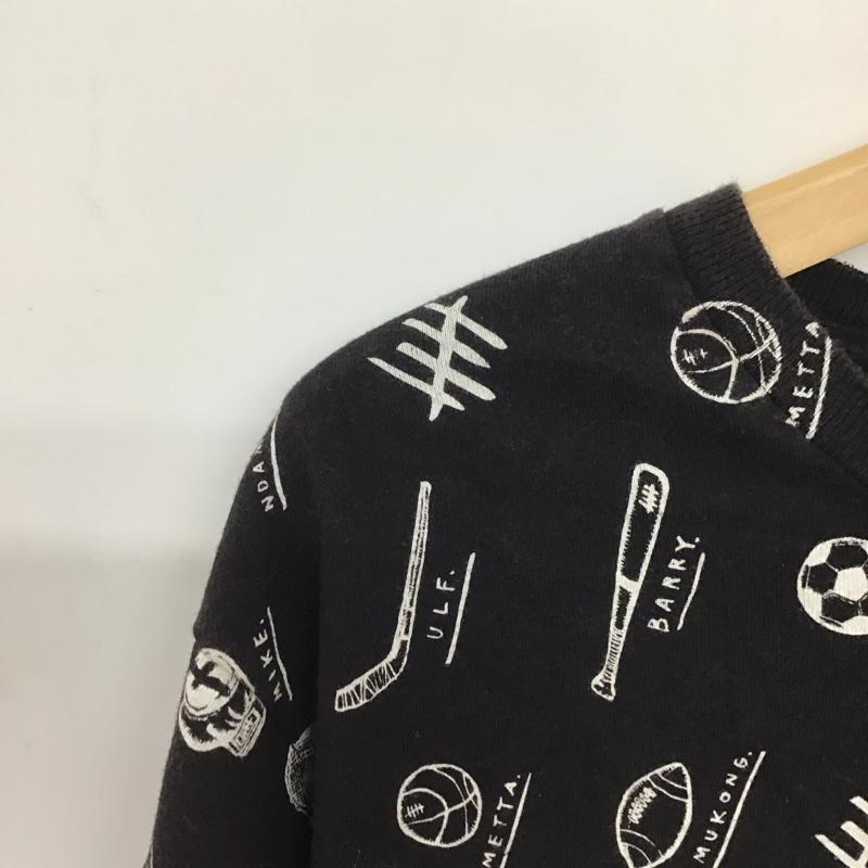 アンディフィーテッド UNDEFEATED Tシャツ 半袖 半袖カットソー プリントTシャツ クルーネックカットソー M プリント 黒 / ブラック /  メンズ USED 古着 中古 10141735