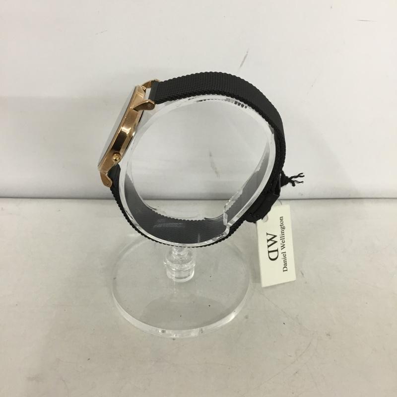 ダニエルウェリントン Daniel Wellington 腕時計 アナログ（クォーツ式） DW00100201 メッシュベルト ロゴ、文字 黒 / ブラック /  レディース USED 古着 中古 10135187