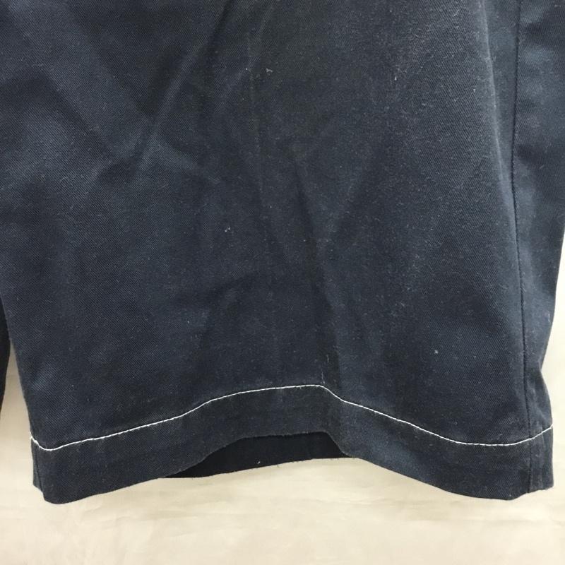 ディッキーズ Dickies パンツ ショートパンツ ショートパンツ ハーフパンツ カジュアルパンツ 32インチ ロゴ、文字 紺 / ネイビー /  メンズ USED 古着 中古 10120695