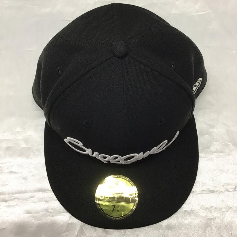シュプリーム Supreme 帽子 キャップ NEW ERA 22SS Handstyle cap ロゴ、文字 黒 / ブラック /  メンズ USED 古着 中古 10121071