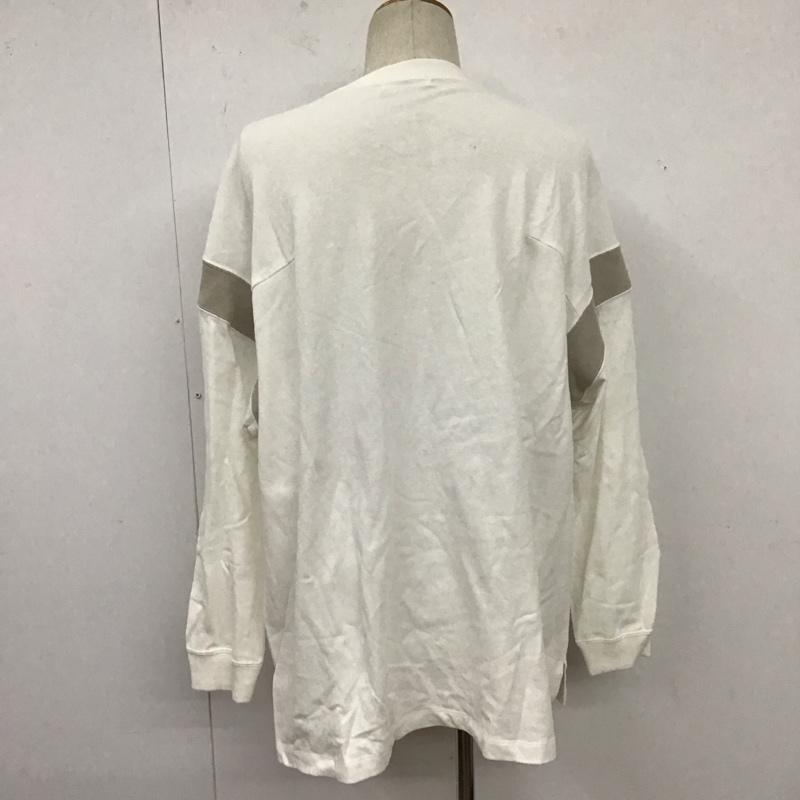 フリークスストア FREAK S STORE カットソー 長袖 F20-LG-124 ロンT FREE 無地 白 / ホワイト / X 灰 / グレー /  メンズ USED 古着 中古 10124956