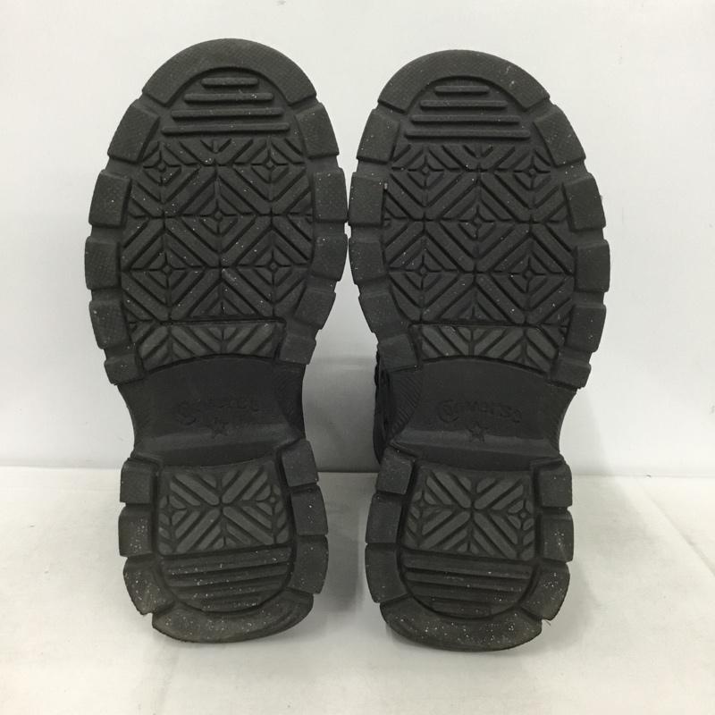 コンバース CONVERSE スニーカー スニーカー 1SD544 ALL STAR R TREKWAVE SL SHIN-HI 23.5cm 厚底 23.5cm ロゴ、文字 黒 / ブラック /  レディース USED 古着 中古 10148635