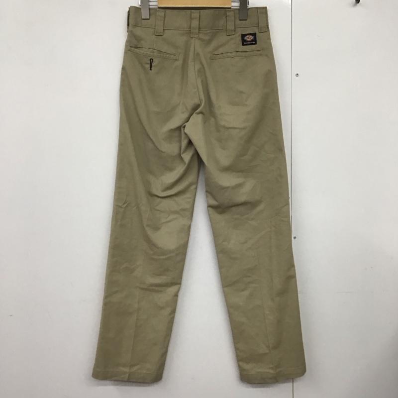 ディッキーズ Dickies パンツ ワークパンツ、ペインターパンツ ワークパンツ ワイドパンツ カジュアルパンツ 30インチ 無地 ベージュ / ベージュ /  メンズ USED 古着 中古 10140954