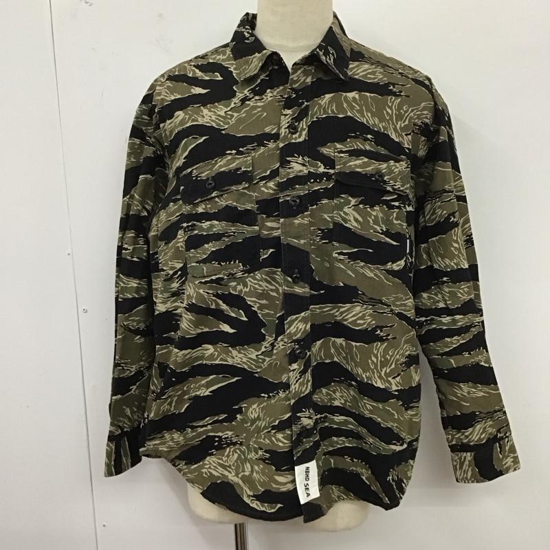 ネイバーフッド NEIGHBORHOOD シャツ、ブラウス 長袖 長袖シャツ カラーシャツ ポケットシャツ 長袖カットソー 総柄シャツ L 総柄 マルチカラー / マルチカラー /  メンズ USED 古着 中古 10124700