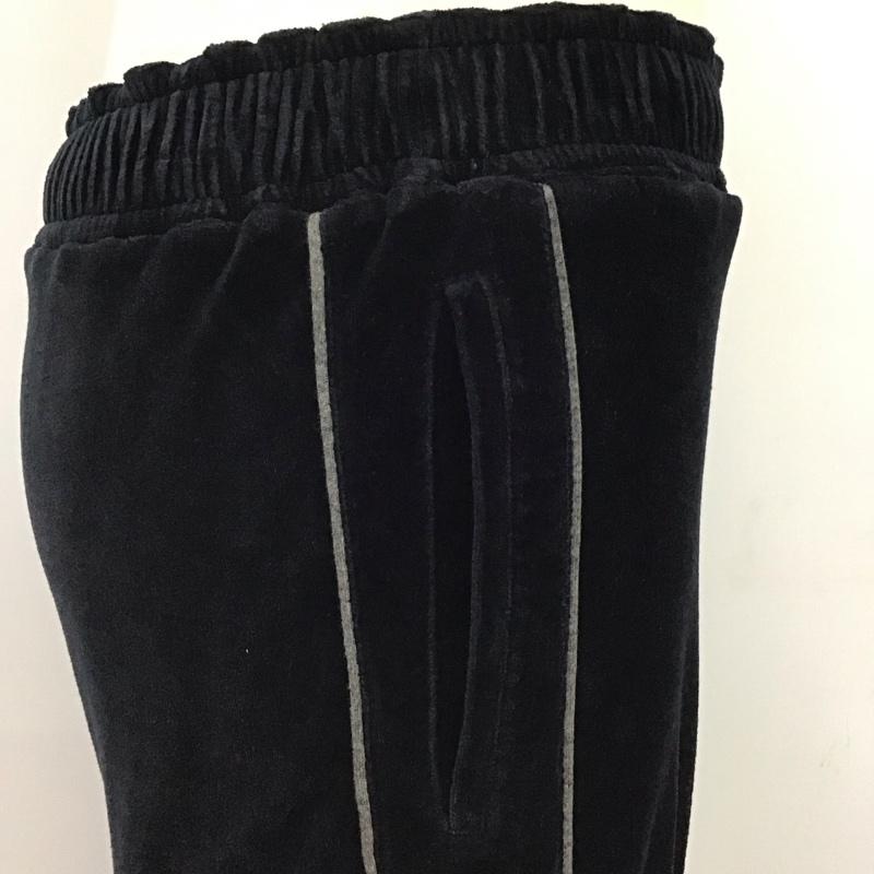 シェラック SHELLAC パンツ ワークパンツ、ペインターパンツ ワークパンツ ワイドパンツ カジュアルパンツ ジャージ 46 無地 紺 / ネイビー /  メンズ USED 古着 中古 10117853