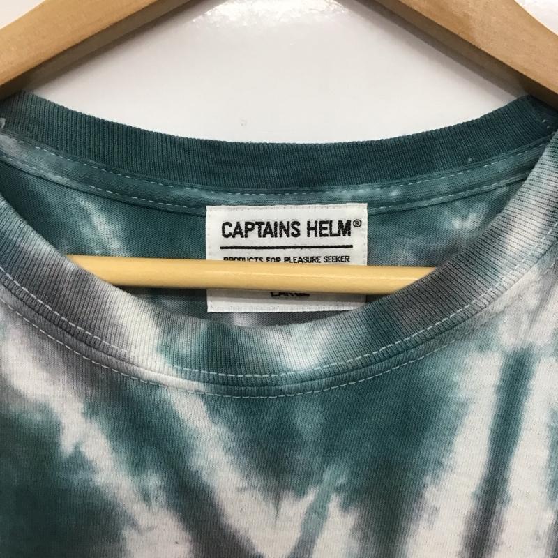 キャプテンズヘルム Captains Helm カットソー 長袖 長袖カットソー プリントカットソー クルーネック L グラデーション マルチカラー / マルチカラー /  メンズ USED 古着 中古 10145264