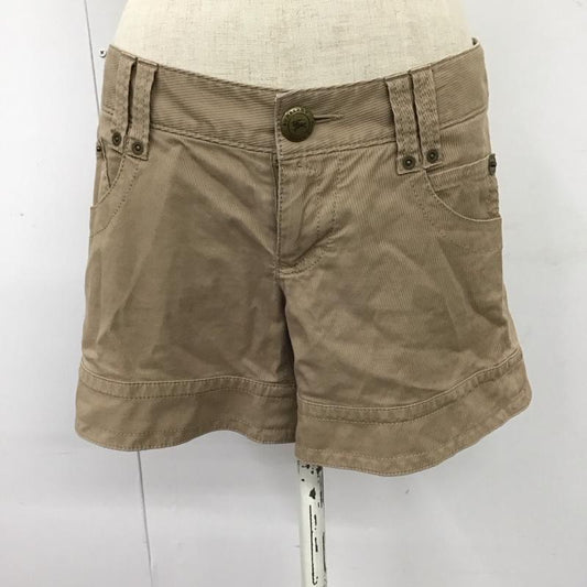 バーバリーブルーレーベル BURBERRY BLUE LABEL パンツ ショートパンツ FQ531-217-50 38 ワンポイント ベージュ / ベージュ /  レディース USED 古着 中古 10115102