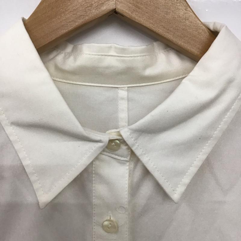 アパートバイローリーズ apart by lowrys ワンピース ロングスカート 長袖ロングワンピース シャツワンピース フレアスカート フロントボタン FREE 無地 白 / ホワイト /  レディース USED 古着 中古 10146669