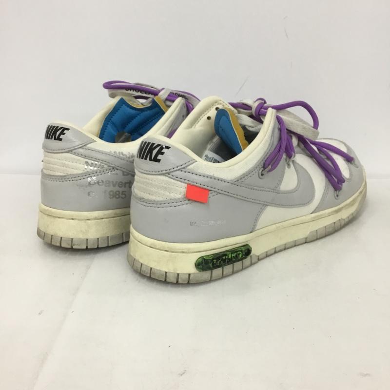 ナイキ NIKE スニーカー スニーカー DM1602 125 DUNK LOW OFF WHITE 25.5cm 箱有 25.5cm ロゴ、文字 灰 / グレー / X 白 / ホワイト /  メンズ USED 古着 中古 10132557