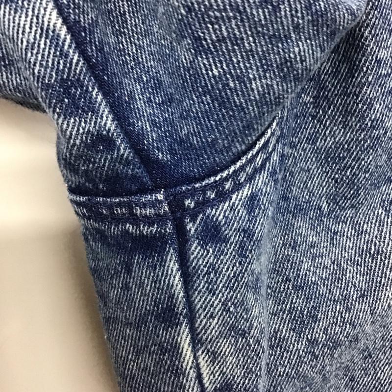 サマンサモスモス Samansa Mos2 パンツ デニム、ジーンズ デニムパンツ ストレートパンツ ワイドパンツ カジュアルパンツ FREE 無地 インディゴ / インディゴ /  レディース USED 古着 中古 10115183