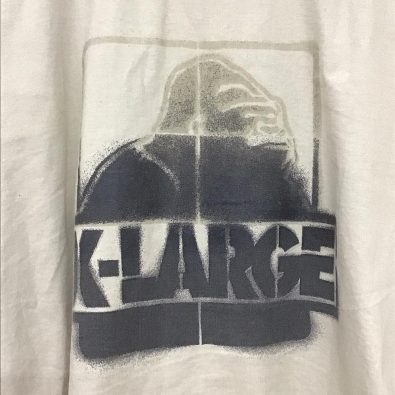 エクストララージ XLARGE シャツ、ブラウス 半袖 USA製 M 無地 ベージュ / ベージュ /  メンズ USED 古着 中古 10134524