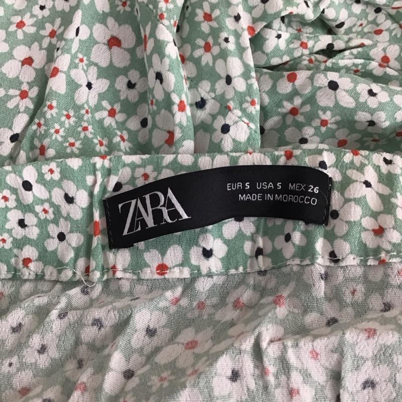 ザラ ZARA スカート ロングスカート S 総柄 X 花柄 マルチカラー / マルチカラー /  レディース USED 古着 中古 10129249