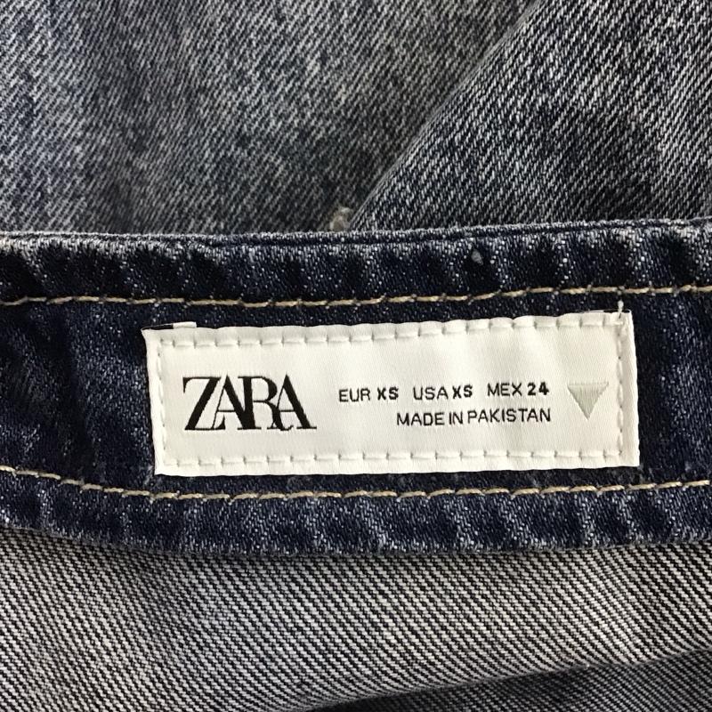ザラ ZARA ワンピース ロングスカート デニムワンピース XS 無地 インディゴ / インディゴ /  レディース USED 古着 中古 10124810