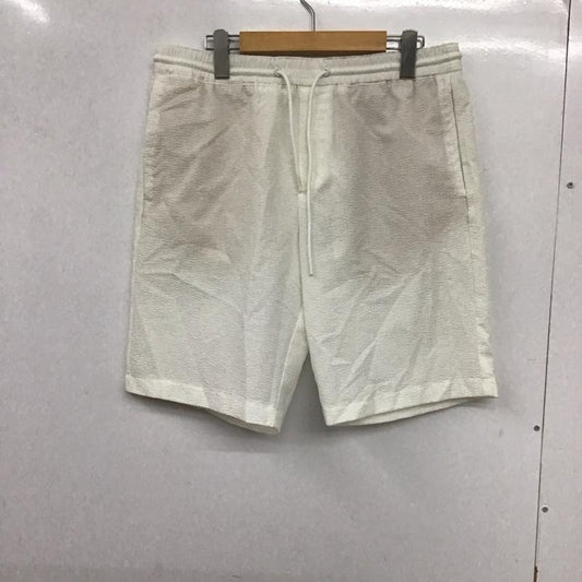 ザラ ZARA パンツ ショートパンツ ショートパンツ ハーフパンツ カジュアルパンツ M 無地 白 / ホワイト /  メンズ USED 古着 中古 10138427