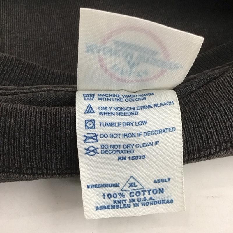 古着 USED Tシャツ 半袖 plymouth 90s usa製 プリントTシャツ 古着 XL ロゴ、文字 ダークグレー / ダークグレー /  メンズ USED 古着 中古 10149112