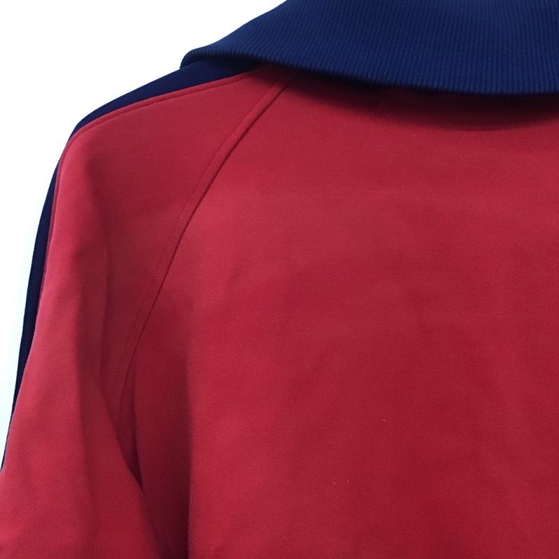 プーマ PUMA ジャケット、上着 ジャケット、ブレザー トラックジャケット ジャージ L ワンポイント 赤 / レッド / X 紺 / ネイビー /  メンズ USED 古着 中古 10144718