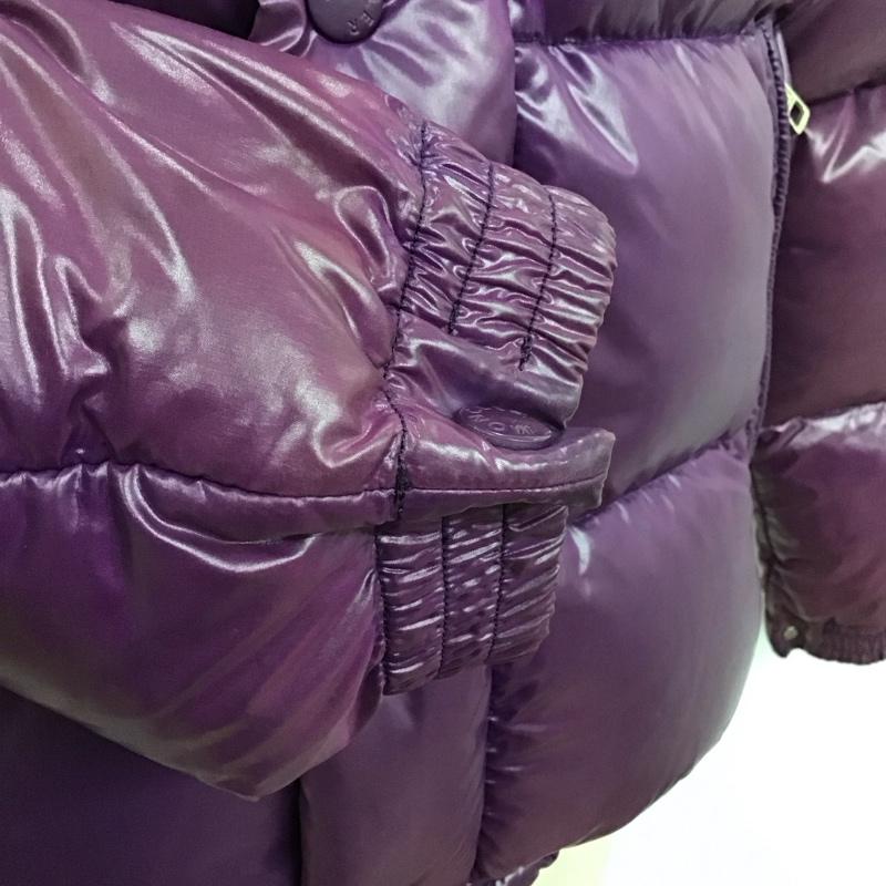 モンクレール MONCLER ジャケット、上着 ジャケット、ブレザー ジップアップジャケット ジャンパー ダウンジャケット カジュアルジャケット 2 ロゴ、文字 紫 / パープル /  メンズ USED 古着 中古 10122130