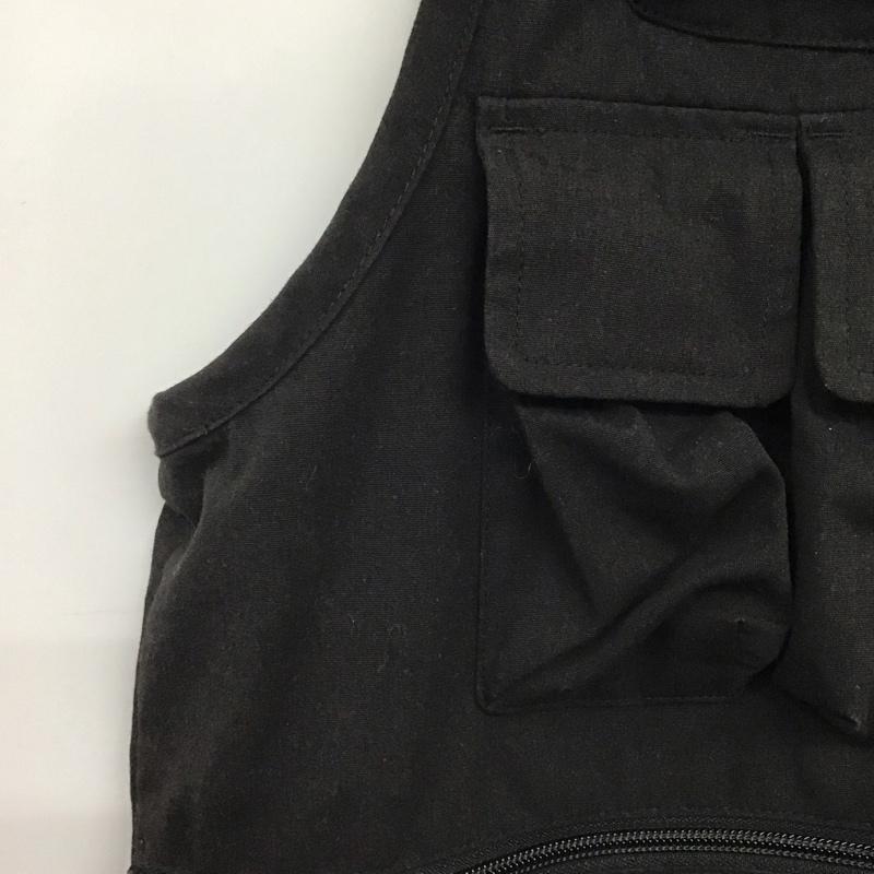 ベンデイビス BEN DAVIS ベスト ベスト T-23580029 ユーティリティベスト L ワンポイント 黒 / ブラック /  メンズ USED 古着 中古 10145214