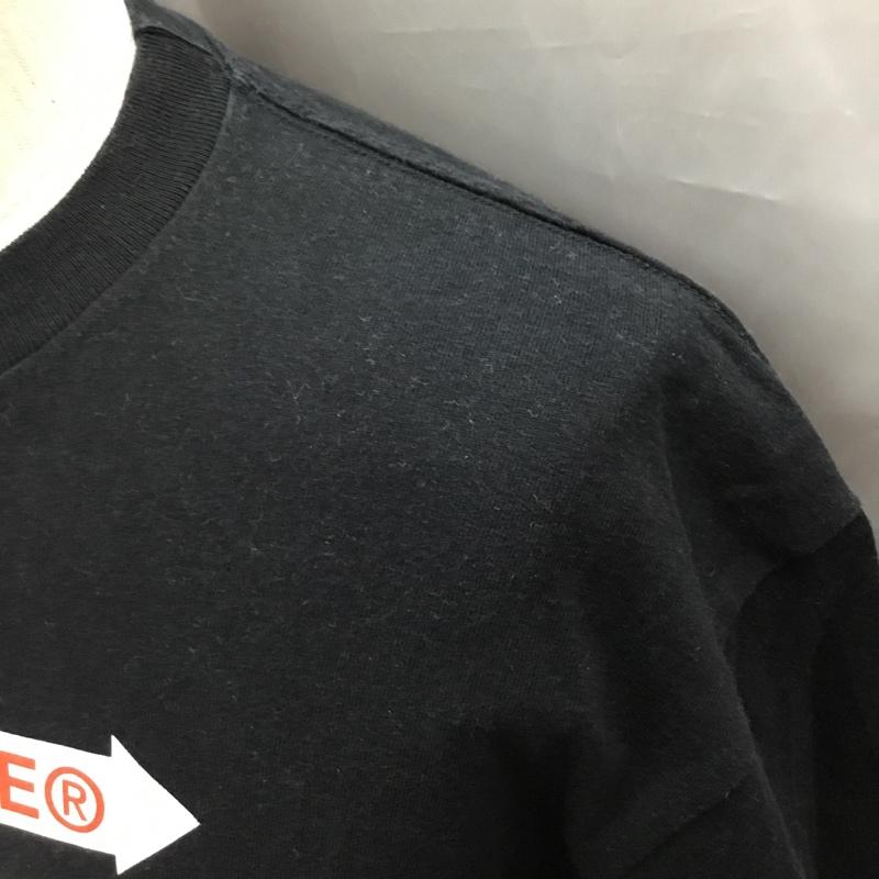 アベイシングエイプ A BATHING APE Tシャツ 半袖 半袖カットソー プリントTシャツ クルーネックカットソー L プリント 黒 / ブラック /  メンズ USED 古着 中古 10116849