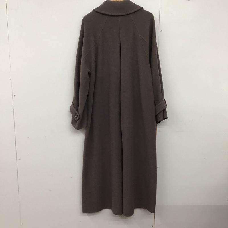 スナイデル SNIDEL コート コート一般 swfc214054 ステンカラーリバーコート アウター ロングコート 1 無地 茶 / ブラウン /  レディース USED 古着 中古 10143617
