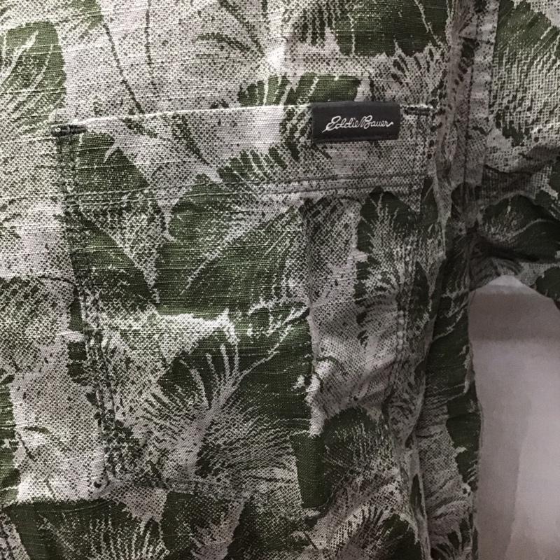 エディーバウアー Eddie Bauer シャツ、ブラウス 半袖 半袖シャツ ボタンダウンシャツ カジュアルシャツ S 総柄 マルチカラー / マルチカラー /  メンズ USED 古着 中古 10111029