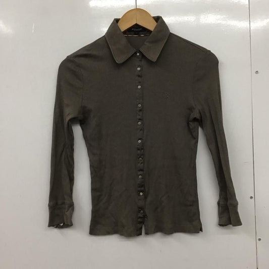 バーバリー BURBERRY カットソー 長袖 1 無地 マルチカラー / マルチカラー /  レディース USED 古着 中古 10146286