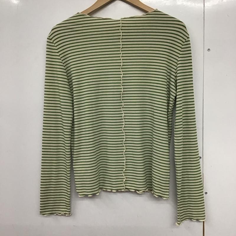 ローリーズファーム LOWRYS FARM カットソー 長袖 FREE ボーダー柄 マルチカラー / マルチカラー /  レディース USED 古着 中古 10143012