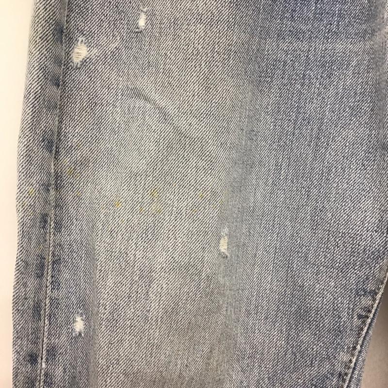 リーバイス Levi s パンツ デニム、ジーンズ 501 66前期 赤耳 シングルステッチ 6番工場 デニムパンツ ヴィンテージ 無地 インディゴ / インディゴ /  メンズ USED 古着 中古 10109846