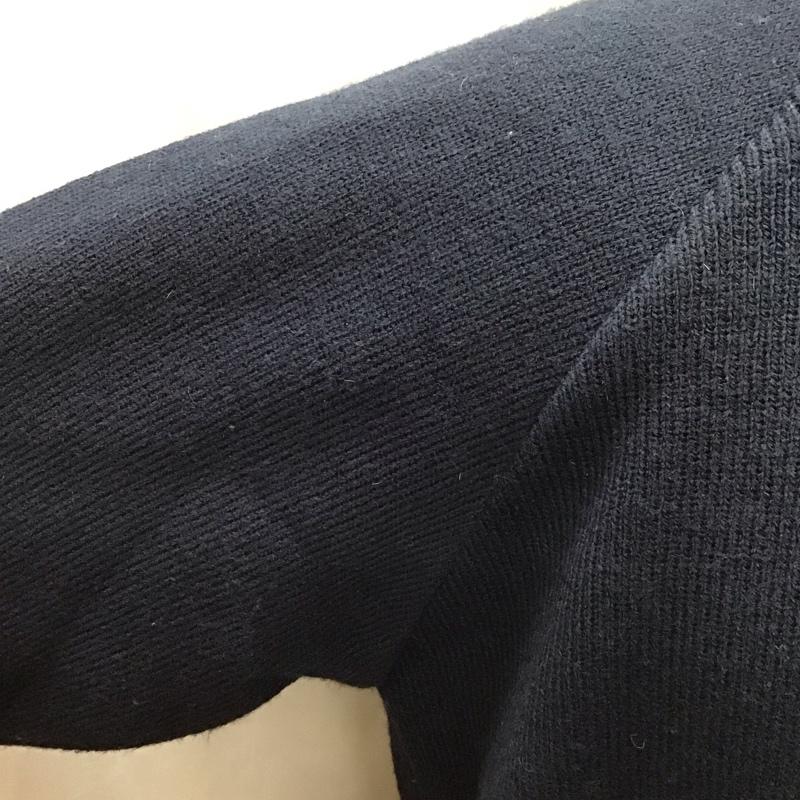 コムデギャルソン COMME des GARCONS ニット、セーター 長袖 長袖ニットカットソー ニット セーター クルーネックニット XL ロゴ、文字 紺 / ネイビー /  メンズ USED 古着 中古 10122684