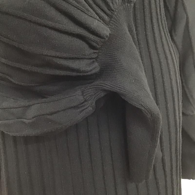 スライ SLY ワンピース ロングスカート 030fsz73-3070 ワンピース 長袖ニットワンピース 2 無地 黒 / ブラック /  レディース USED 古着 中古 10124581