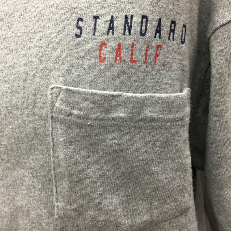 スタンダード カリフォルニア STANDARD CALIFORNIA Tシャツ 半袖 半袖 プリント 灰 / グレー /  メンズ USED 古着 中古 10116725