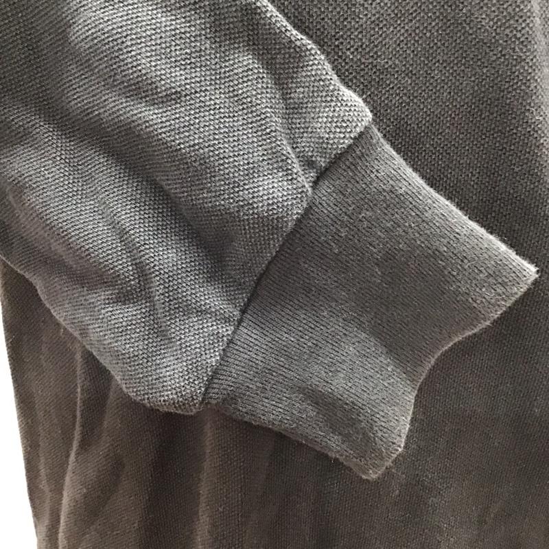 ポロラルフローレン POLO RALPH LAUREN ポロシャツ 長袖 長袖ポロシャツ カラーシャツ ロングスリーブカットソー S ロゴ、文字 黒 / ブラック /  メンズ USED 古着 中古 10116263