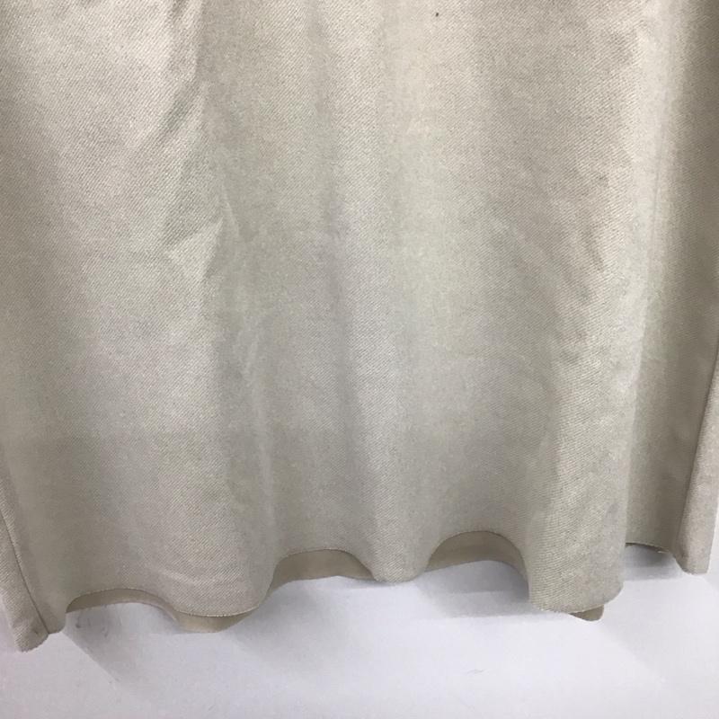 ザラ ZARA ワンピース ミニスカート L 無地 ベージュ / ベージュ /  レディース USED 古着 中古 10148781