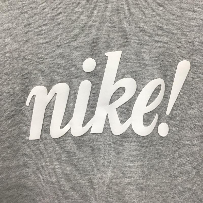 ナイキ NIKE トレーナー 長袖 da8743-063 スウェット スポーツウェア S ロゴ、文字 灰 / グレー /  メンズ USED 古着 中古 10146802