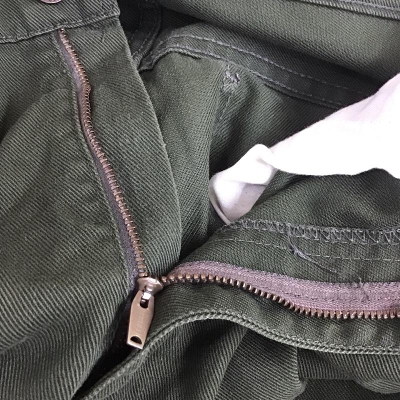 リーバイス Levi s パンツ ワークパンツ、ペインターパンツ 70年代 BIG-E STA-PREST 無地 カーキ / カーキ /  メンズ USED 古着 中古 10112666