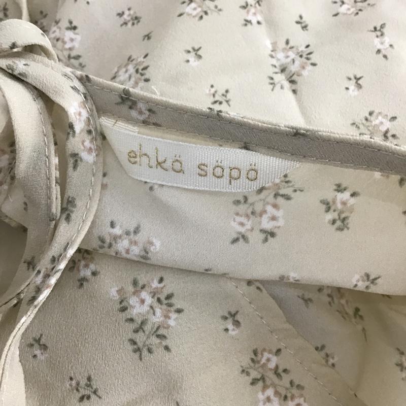 エヘカソポ ehka sopo シャツ、ブラウス 七分袖 FREE 総柄 マルチカラー / マルチカラー /  レディース USED 古着 中古 10106111