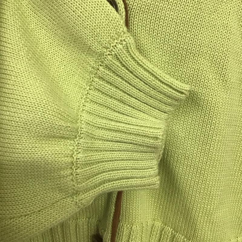 ローリーズファーム LOWRYS FARM カーディガン 長袖 長袖カーディガン 前ボタン ニットカーディガン FREE 無地 緑 / グリーン /  レディース USED 古着 中古 10145164