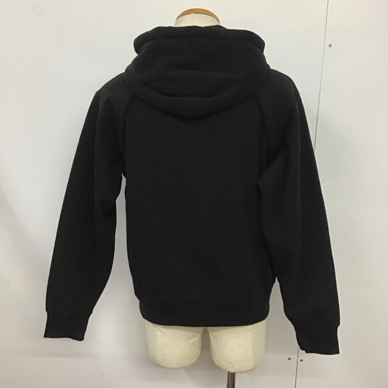シュプリーム Supreme パーカー 長袖 2017ss 長袖パーカー ジップアップパーカー S ロゴ、文字 黒 / ブラック /  メンズ USED 古着 中古 10124267