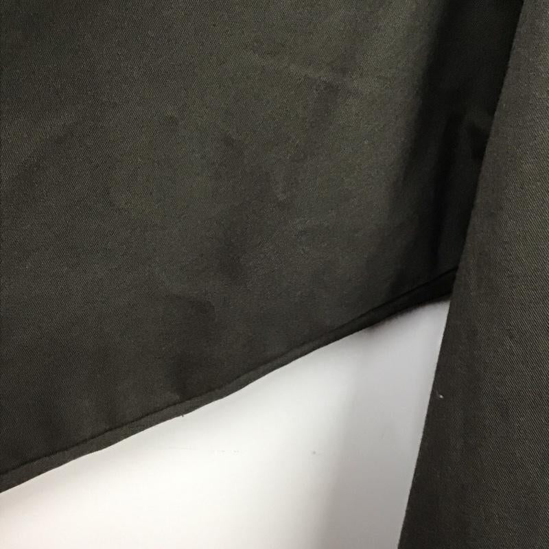 レイジブルー RAGEBLUE シャツ、ブラウス 長袖 長袖シャツ 無地シャツ カラーシャツ ミリタリーシャツ L ロゴ、文字 カーキ / カーキ /  メンズ USED 古着 中古 10130333