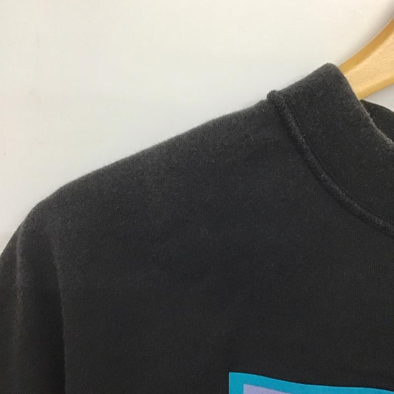 エレファントトライバルファブリックス elephant TRIBAL fabrics Tシャツ 半袖 半袖カットソー プリントTシャツ クルーネックカットソー FREE プリント 黒 / ブラック /  メンズ USED 古着 中古 10146460