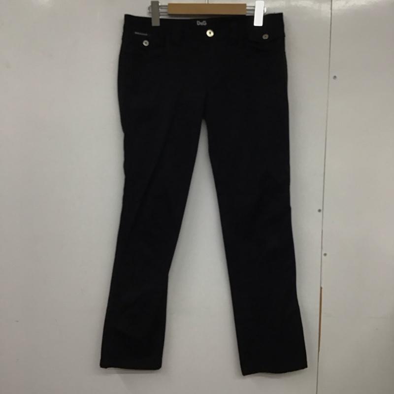 ドルチェアンドガッバーナ DOLCE&GABBANA パンツ デニム、ジーンズ 27インチ 無地 黒 / ブラック /  レディース USED 古着 中古 10132412