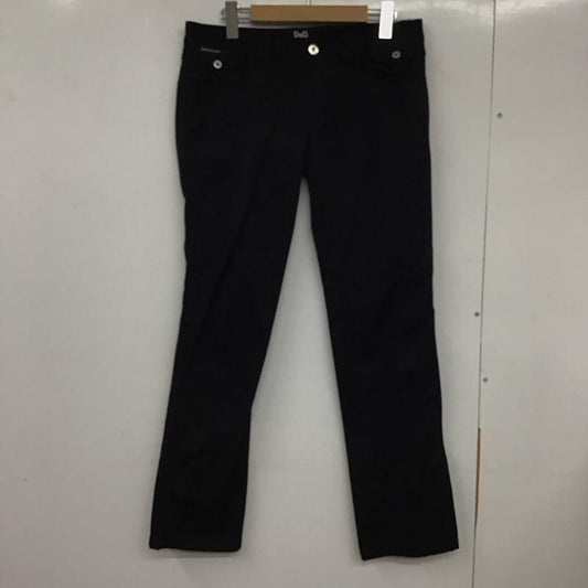 ドルチェアンドガッバーナ DOLCE&GABBANA パンツ デニム、ジーンズ 27インチ 無地 黒 / ブラック /  レディース USED 古着 中古 10132412