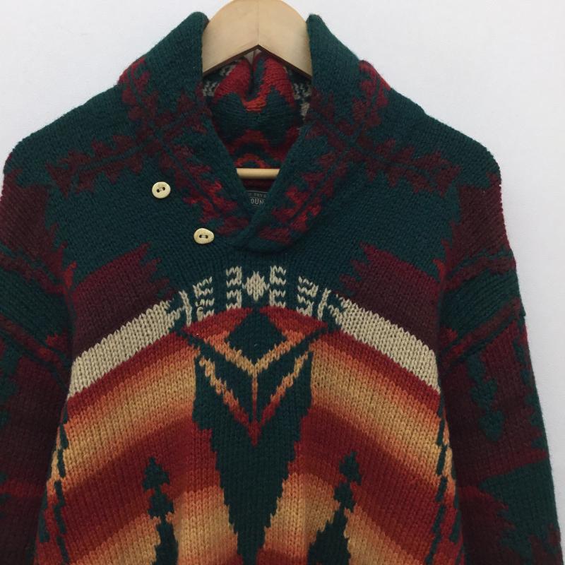 ポロカントリー POLO COUNTRY ニット、セーター 長袖 ノルディック柄 マルチカラー / マルチカラー /  メンズ USED 古着 中古 10142526
