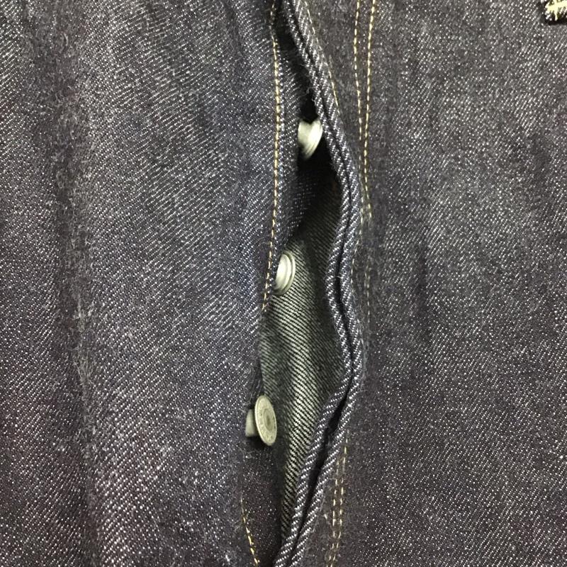 ザリアルマッコイズ THE REAL McCOY S パンツ デニム、ジーンズ デニムパンツ ストレートパンツ ワイドパンツ カジュアルパンツ 36 無地 インディゴ / インディゴ /  メンズ USED 古着 中古 10115389