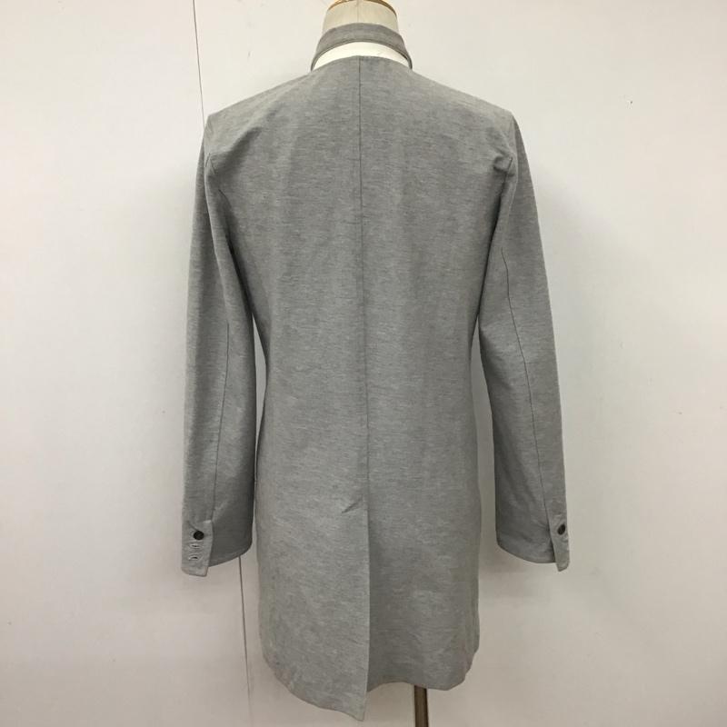 イロコイ Iroquois ジャケット、上着 ジャケット、ブレザー ロングジャケット カラージャケット アウター 1 無地 灰 / グレー /  メンズ USED 古着 中古 10111748