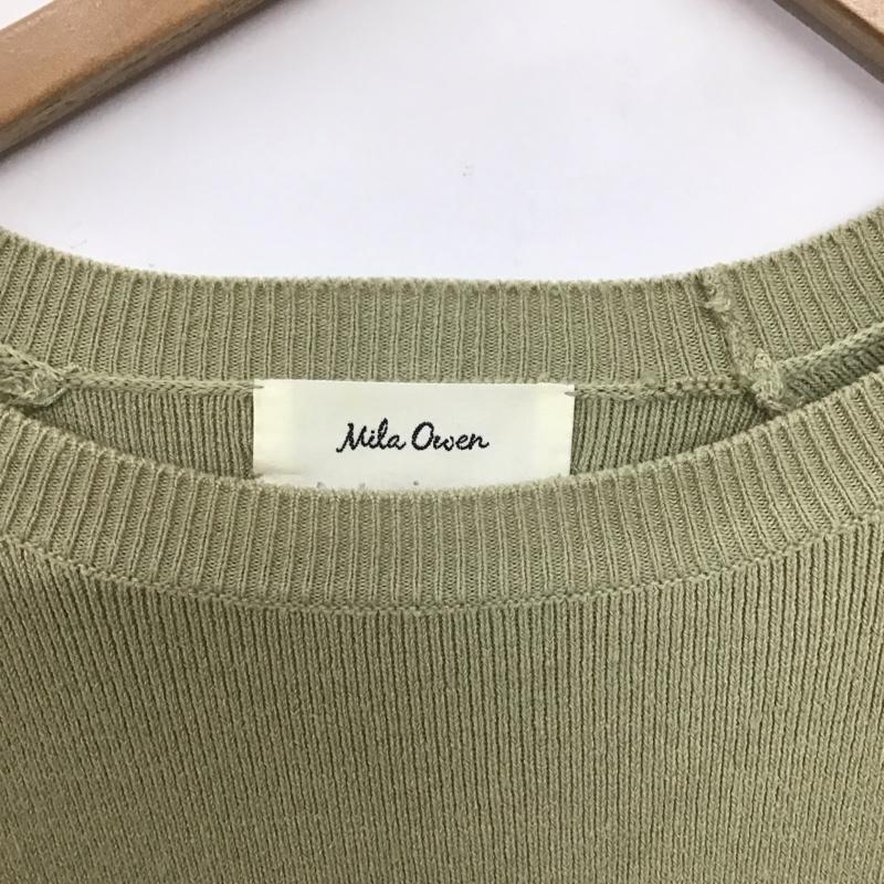 ミラオーウェン Mila Owen ニット、セーター 長袖 09fkb206004 長袖ニットカットソー クルーネック セーター FREE 無地 マルチカラー / マルチカラー /  レディース USED 古着 中古 10145427