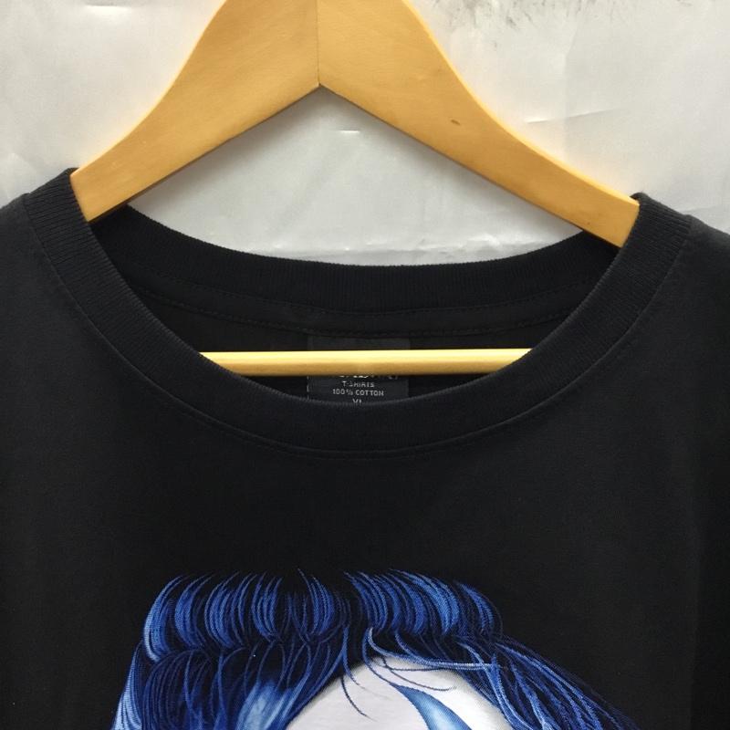 古着 USED Tシャツ 半袖 半袖カットソー プリントTシャツ クルーネックカットソー バンドTシャツ XL プリント 黒 / ブラック /  メンズ USED 古着 中古 10108367