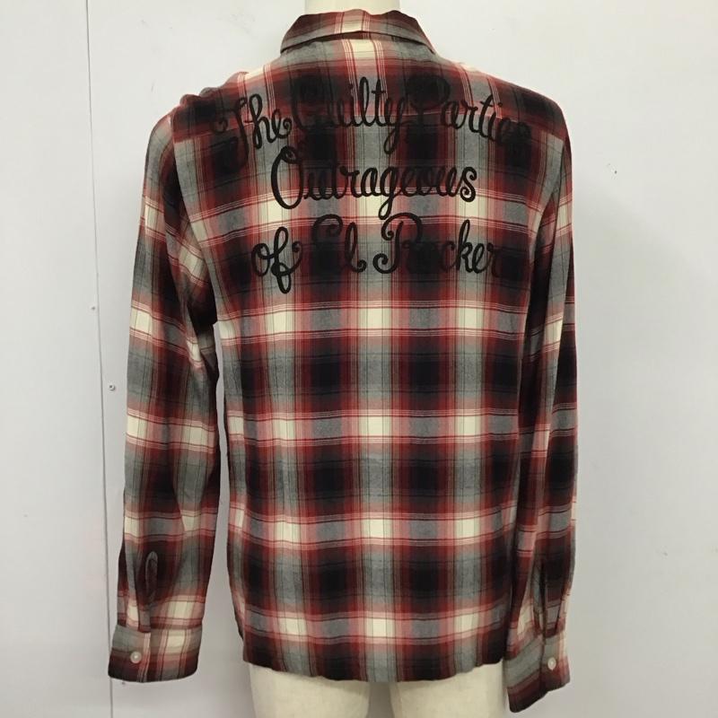 ワコマリア WACKO MARIA シャツ、ブラウス 長袖 長袖シャツ カラーシャツ ポケットシャツ 長袖カットソー チェックシャツ M チェック マルチカラー / マルチカラー /  メンズ USED 古着 中古 10124521