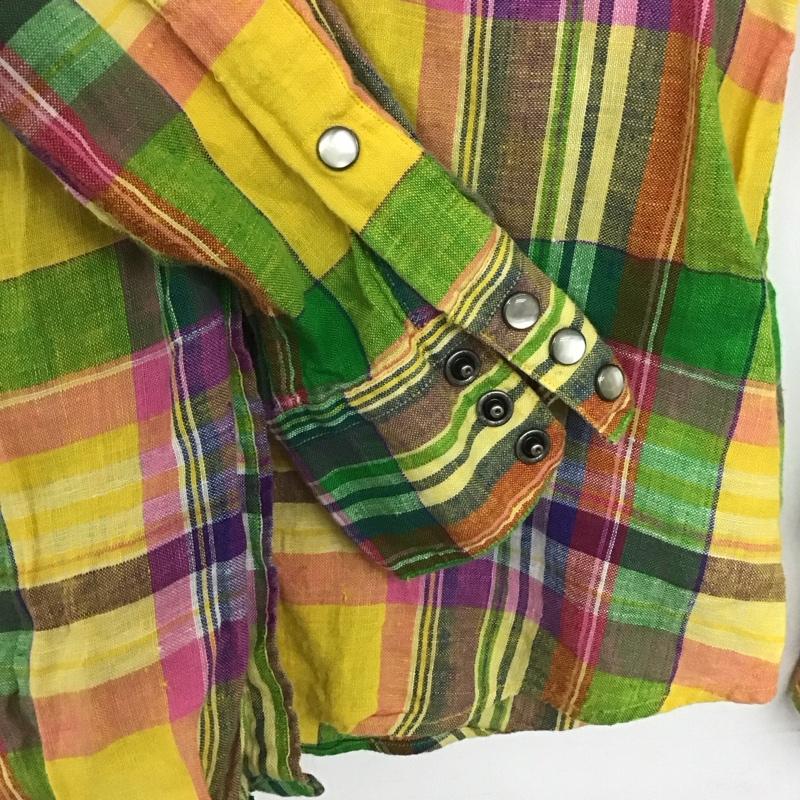 ラルフローレン RALPHLAUREN シャツ、ブラウス 長袖 9 チェック マルチカラー / マルチカラー /  レディース USED 古着 中古 10140363